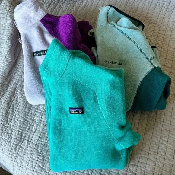 Set of 3 Sweaters 2 Columbia and 1 Patagonia- Girl - 14 - Picture 15 of 15